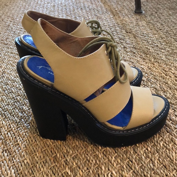 Jeffery Campbell x free people shoes 9.5 - Picture 4 of 5